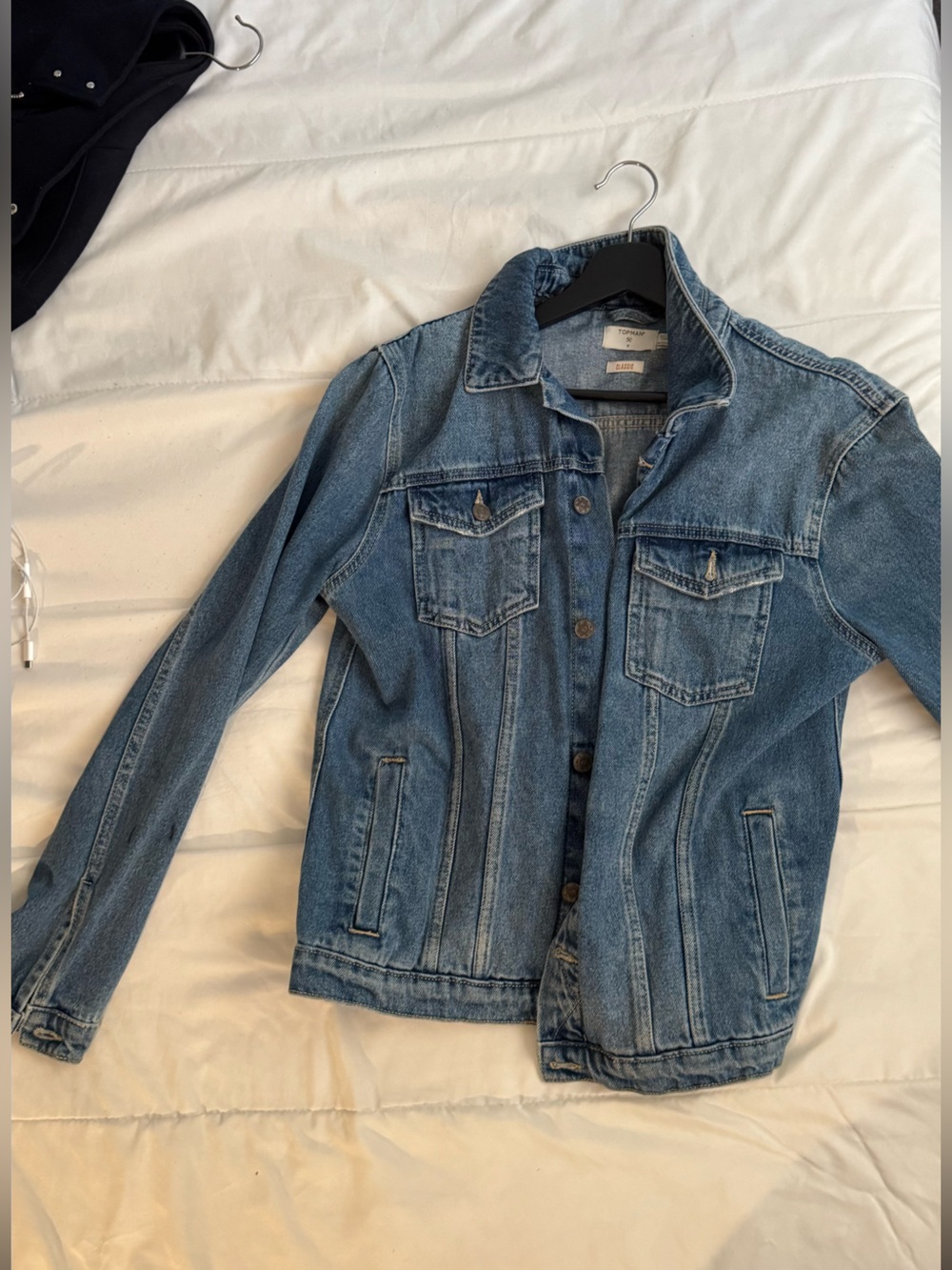 Topman Light Blue Denim Trucker Jacket